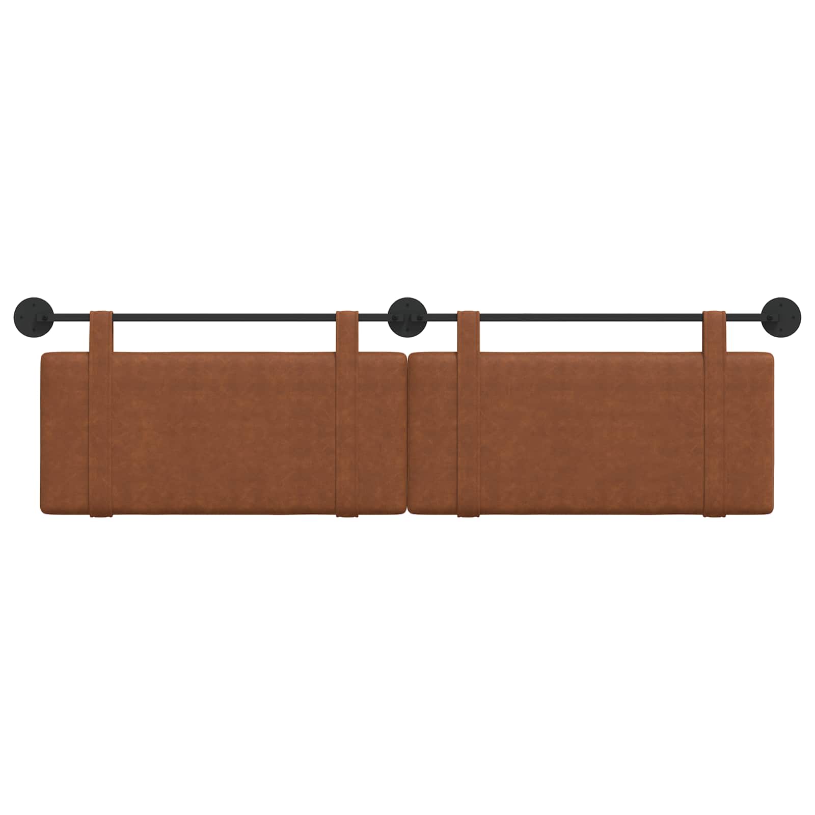 Hængende Hovedgavl Vægmonteret 170 X 55 X 5 Cm Antik Pu - Billede 5