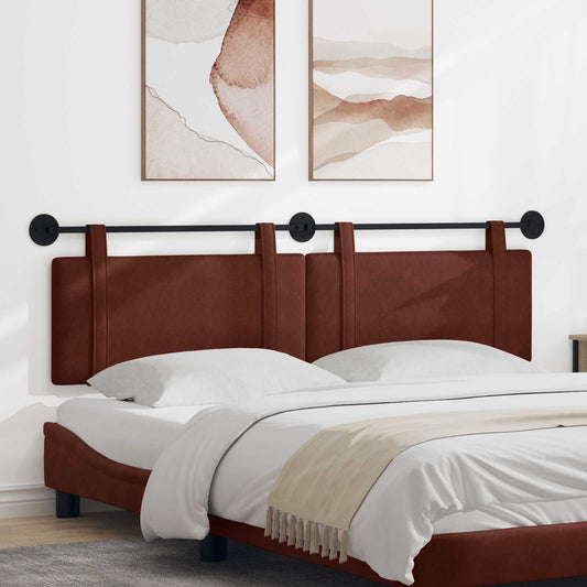 Hængende Hovedgavl Skinnende 170 X 55 X 5 Cm Antik Pu - Hovedbillede