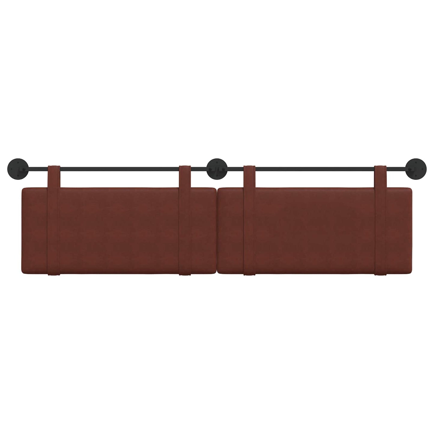 Hængende Hovedgavl Skinnende 170 X 55 X 5 Cm Antik Pu - Billede 5