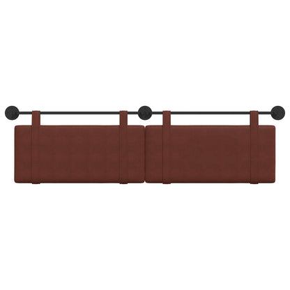 Hængende Hovedgavl Skinnende 170 X 55 X 5 Cm Antik Pu - Billede 5