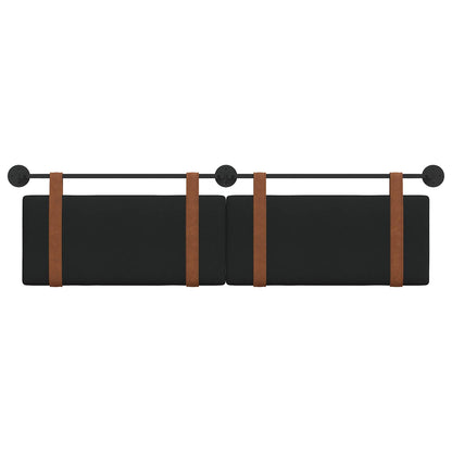 Hængende Hovedgavl Vægmonteret 170 X 55 X 5 Cm Antik Pu - Billede 5