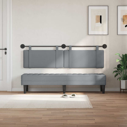 Hængende Hovedgavl Vægmonteret 190 X 55 X 5 Cm Stof - Billede 3