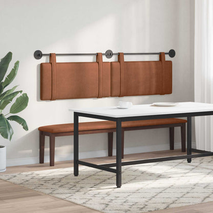 Hængende Hovedgavl Vægmonteret 190 X 55 X 5 Cm Antik Pu - Billede 4