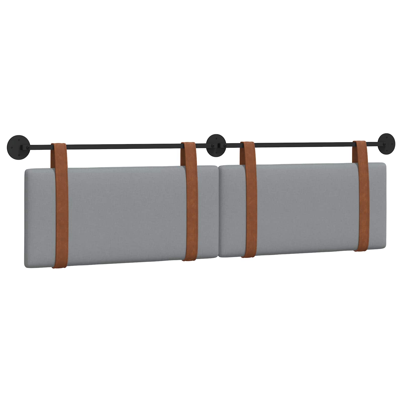 Hængende Hovedgavl Vægmonteret 190 X 55 X 5 Cm Antik Pu - Billede 2
