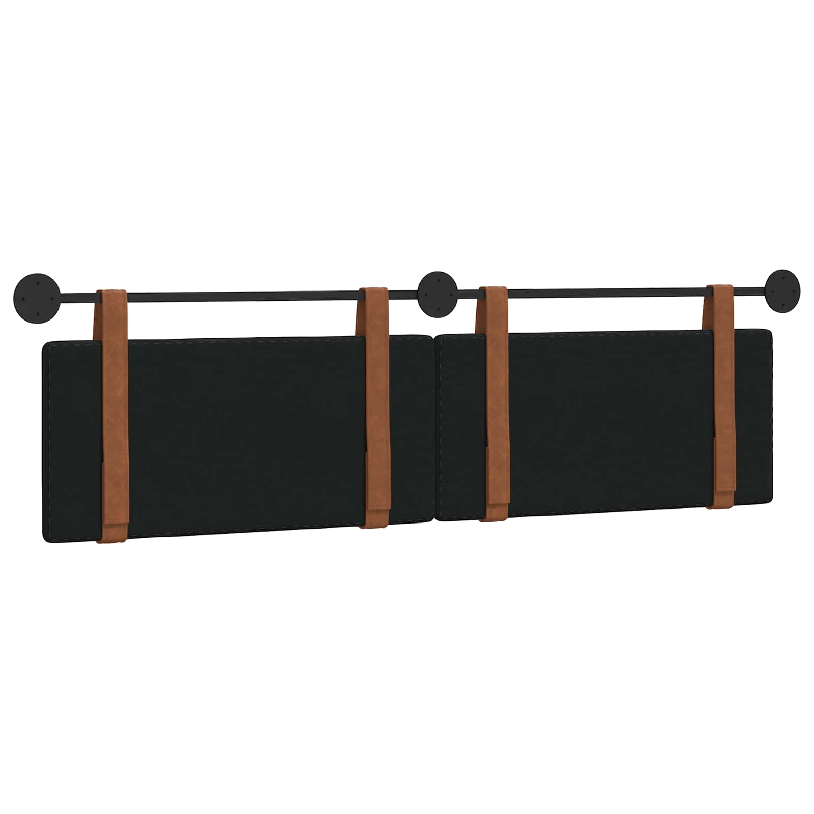 Hængende Hovedgavl Vægmonteret 190 X 55 X 5 Cm Antik Pu - Billede 7