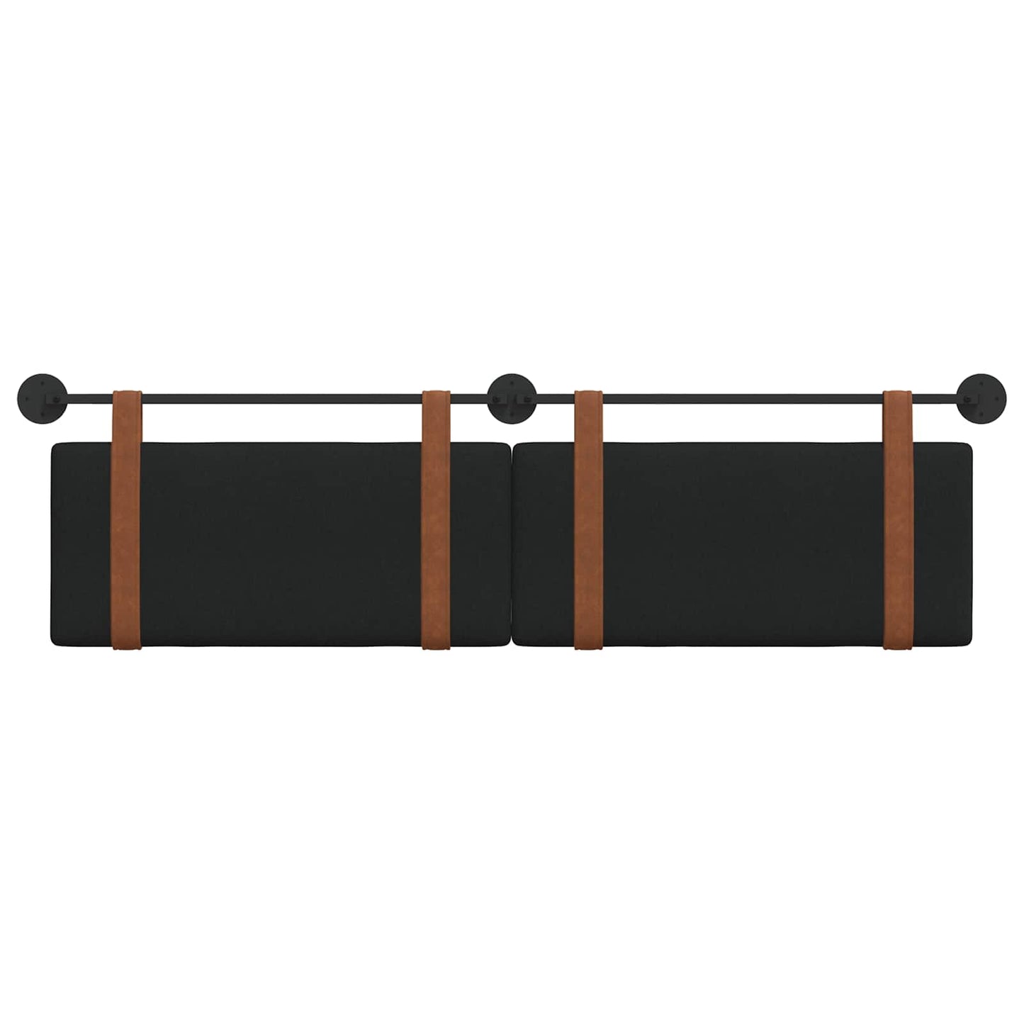 Hængende Hovedgavl Vægmonteret 190 X 55 X 5 Cm Antik Pu - Billede 5