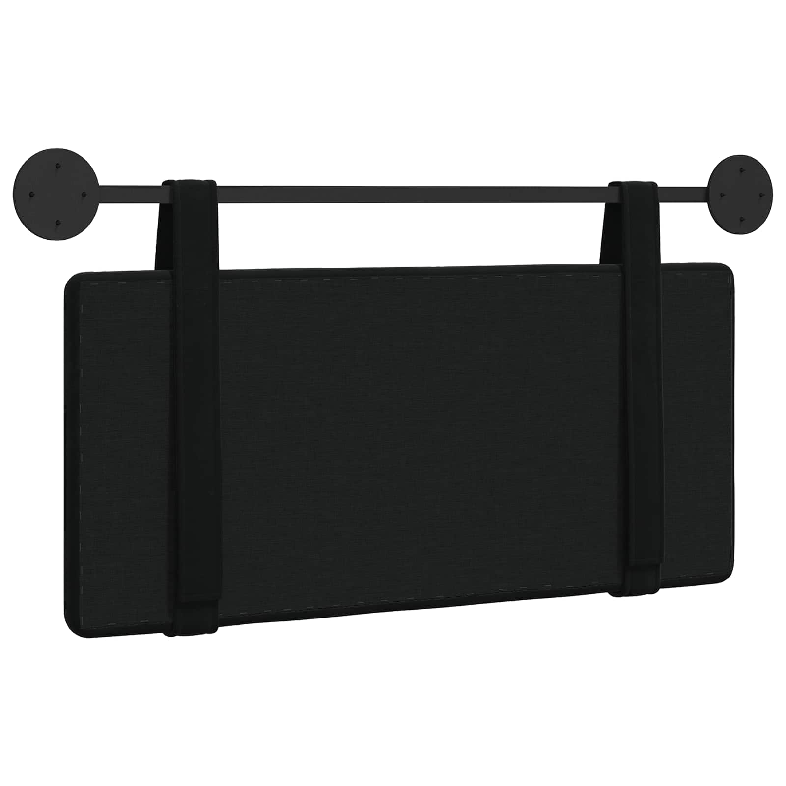 Hængende Hovedgavl Vægmonteret 90 X 55 X 5 Cm Fløjl - Billede 7