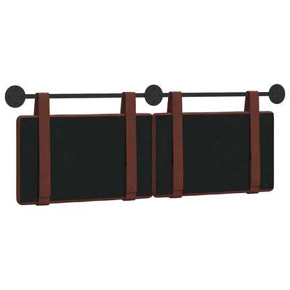 Hængende Hovedgavl Skinnende Brun 130 X 55 X 5 Cm Antik Pu - Billede 7