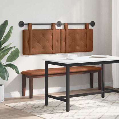 Hængende Hovedgavl Vægmonteret 150 X 55 X 5 Cm Antik Pu - Billede 4