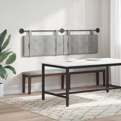 Hængende Hovedgavl Vægmonteret 170 X 55 X 5 Cm Fløjl - Billede 4