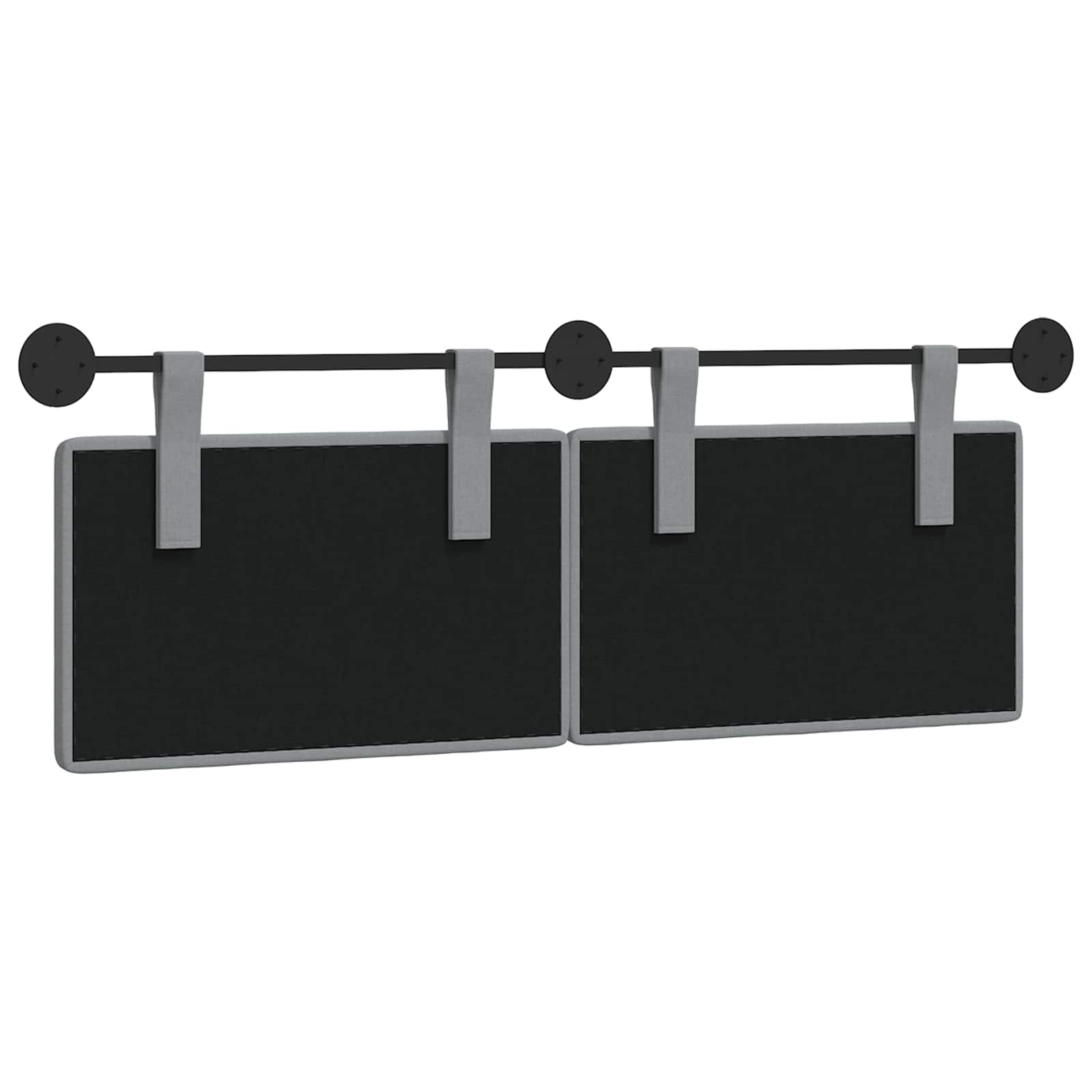 Hængende Hovedgavl Vægmonteret 150 X 55 X 5 Cm Stof - Billede 7