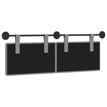 Hængende Hovedgavl Vægmonteret 150 X 55 X 5 Cm Stof - Billede 7