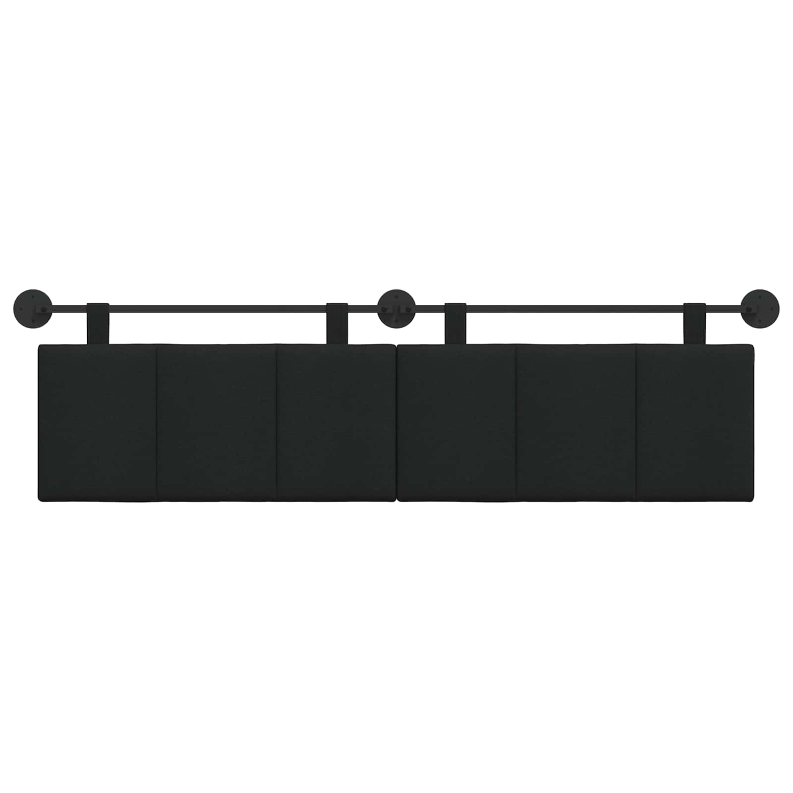 Hængende Hovedgavl Vægmonteret 170 X 55 X 5 Cm Stof - Billede 5