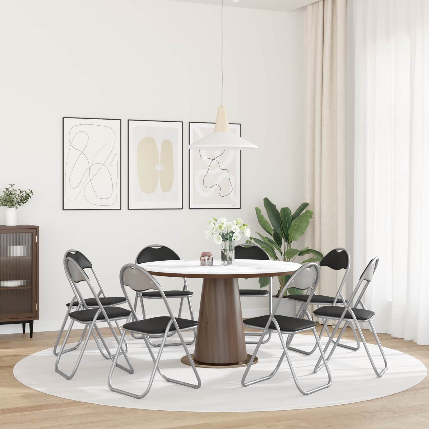 Sammenklappelig Stol 48 X 43,5 X 81 Cm - Billede 4