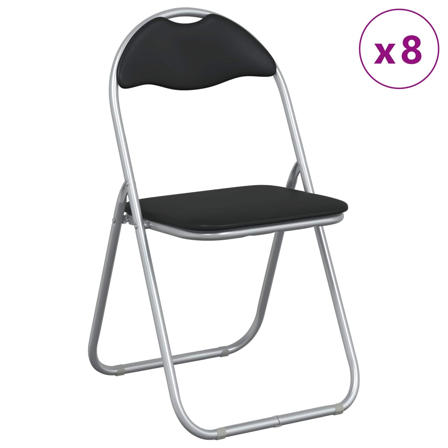 Sammenklappelig Stol 48 X 43,5 X 81 Cm - Billede 3