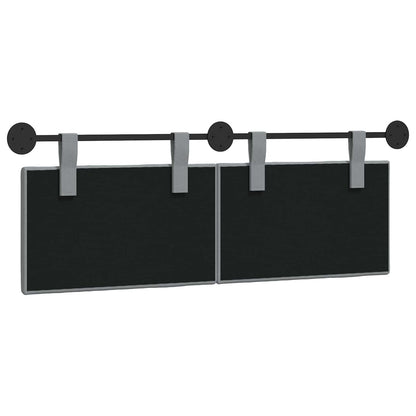 Hængende Hovedgavl Vægmonteret 150 X 55 X 5 Cm Stof - Billede 7