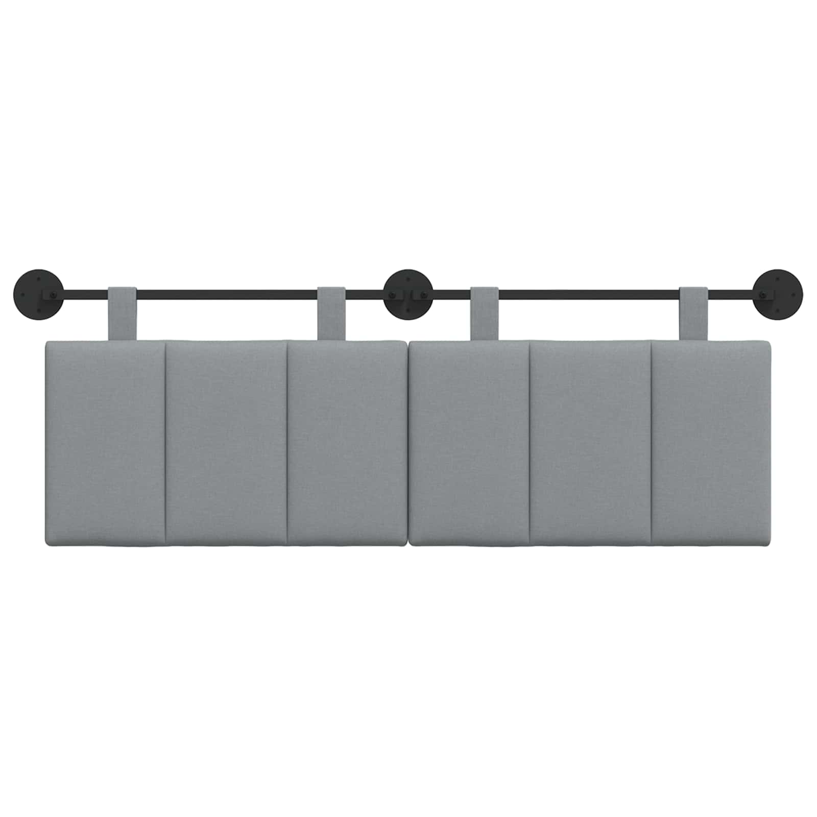 Hængende Hovedgavl Vægmonteret 150 X 55 X 5 Cm Stof - Billede 5
