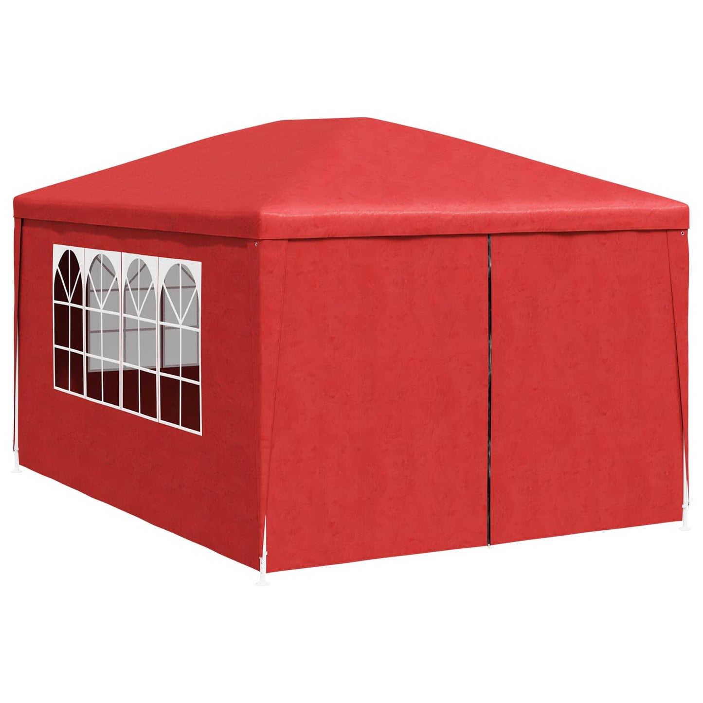 Partytelt Med Væg 400 X 300 X 255 Cm Polyethylen Og Stål - Billede 3