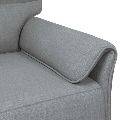 Sofa 100% Polyester Metalramme Mdf, Krydsfinér - Billede 6
