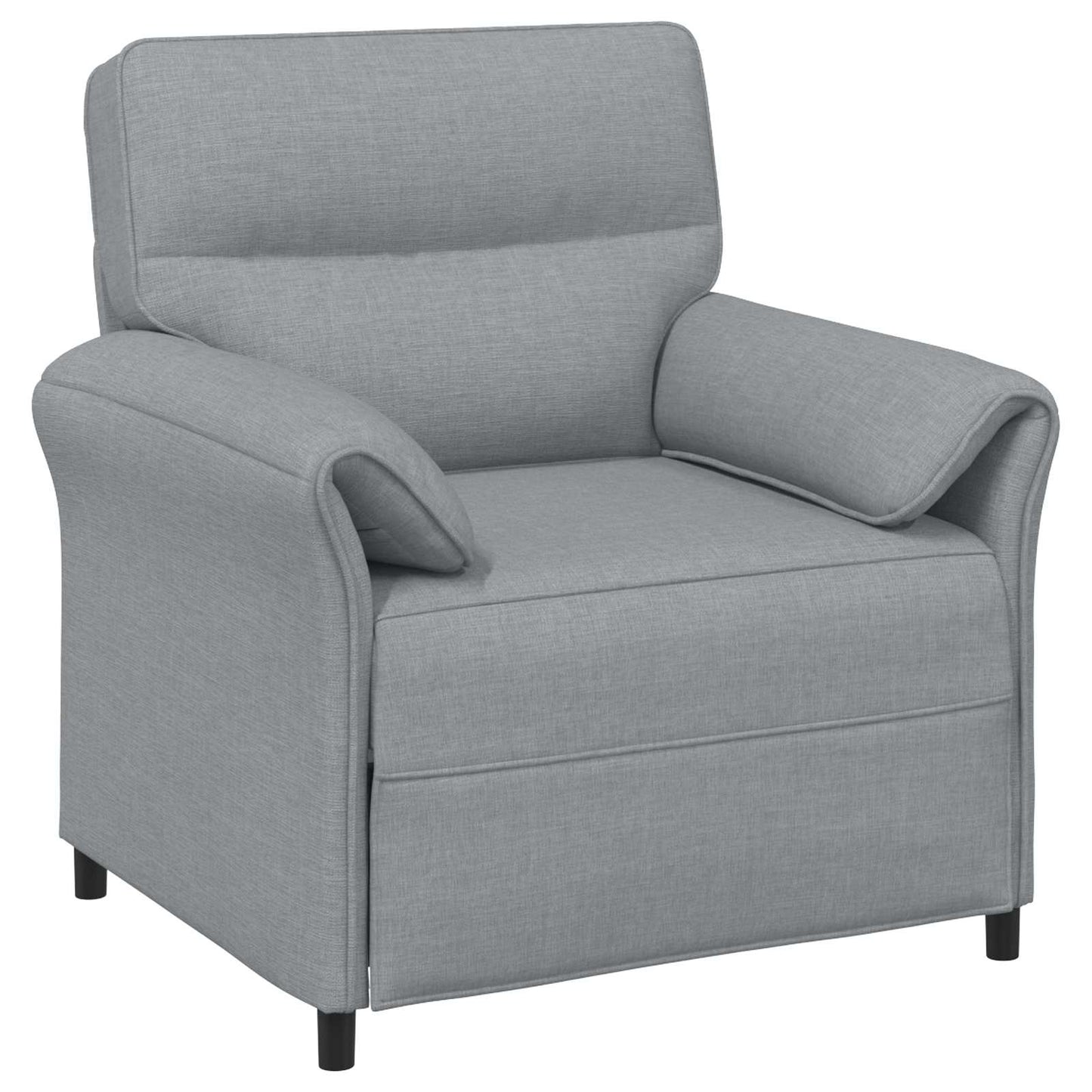 Sofa 100% Polyester Metalramme Mdf, Krydsfinér - Billede 2