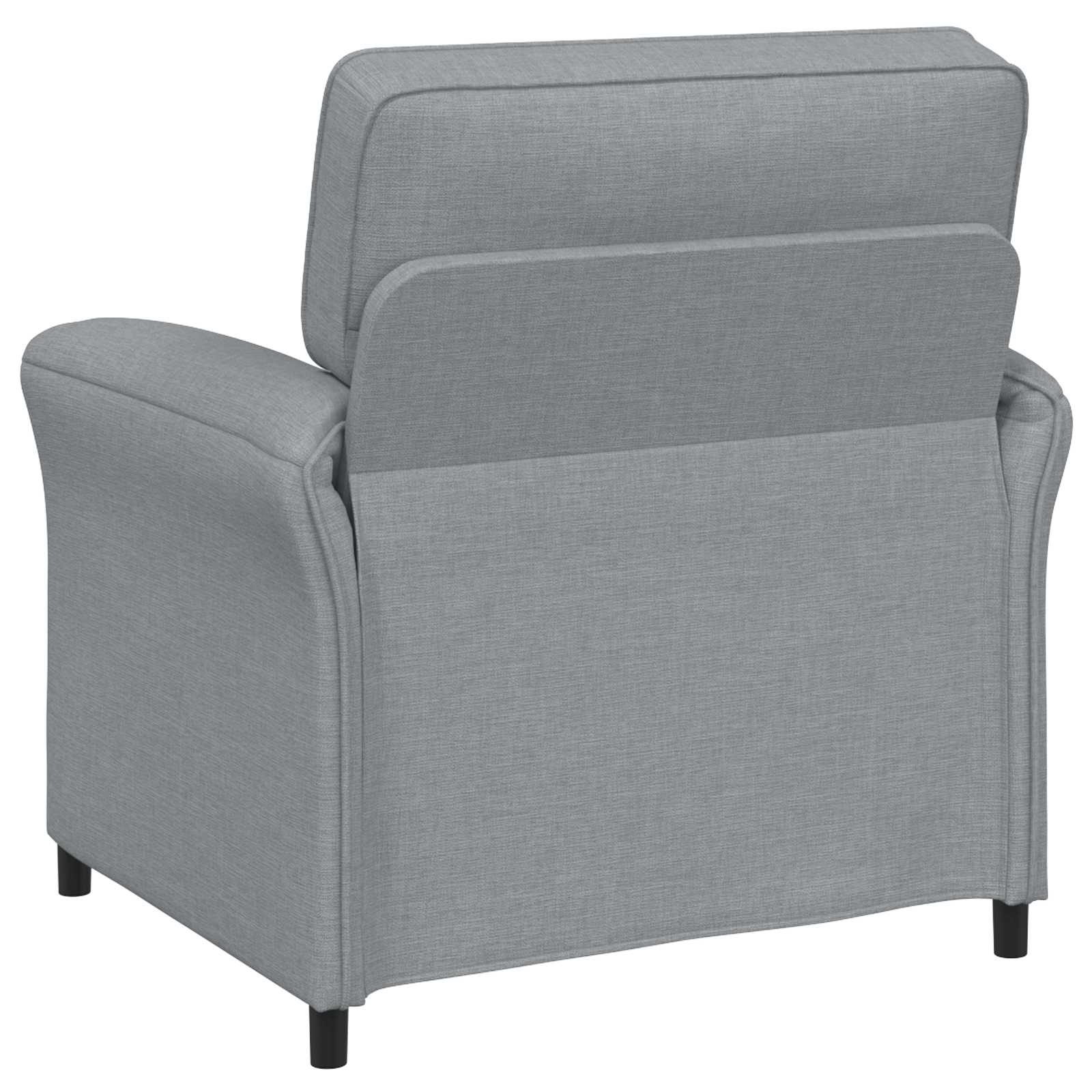 Sofa 100% Polyester Metalramme Mdf, Krydsfinér - Billede 5