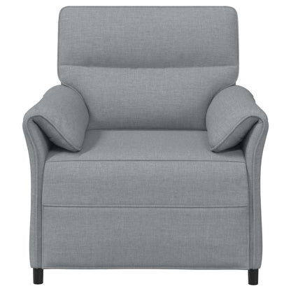 Sofa 100% Polyester Metalramme Mdf, Krydsfinér - Billede 3