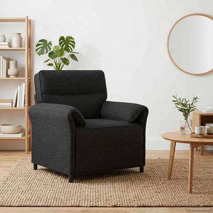 Sofa 100% Polyester Metalramme Mdf, Krydsfinér