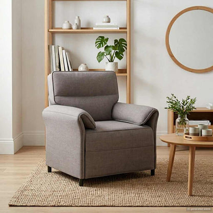 Sofa 100% Polyester Metalramme Mdf, Krydsfinér