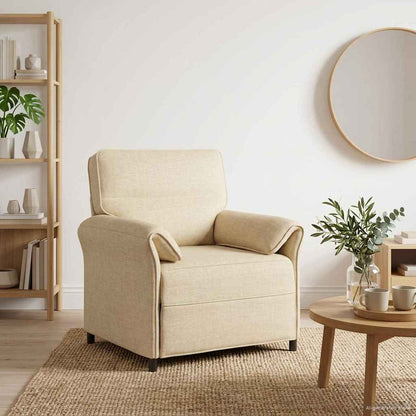 Sofa 100% Polyester Metalramme Mdf, Krydsfinér