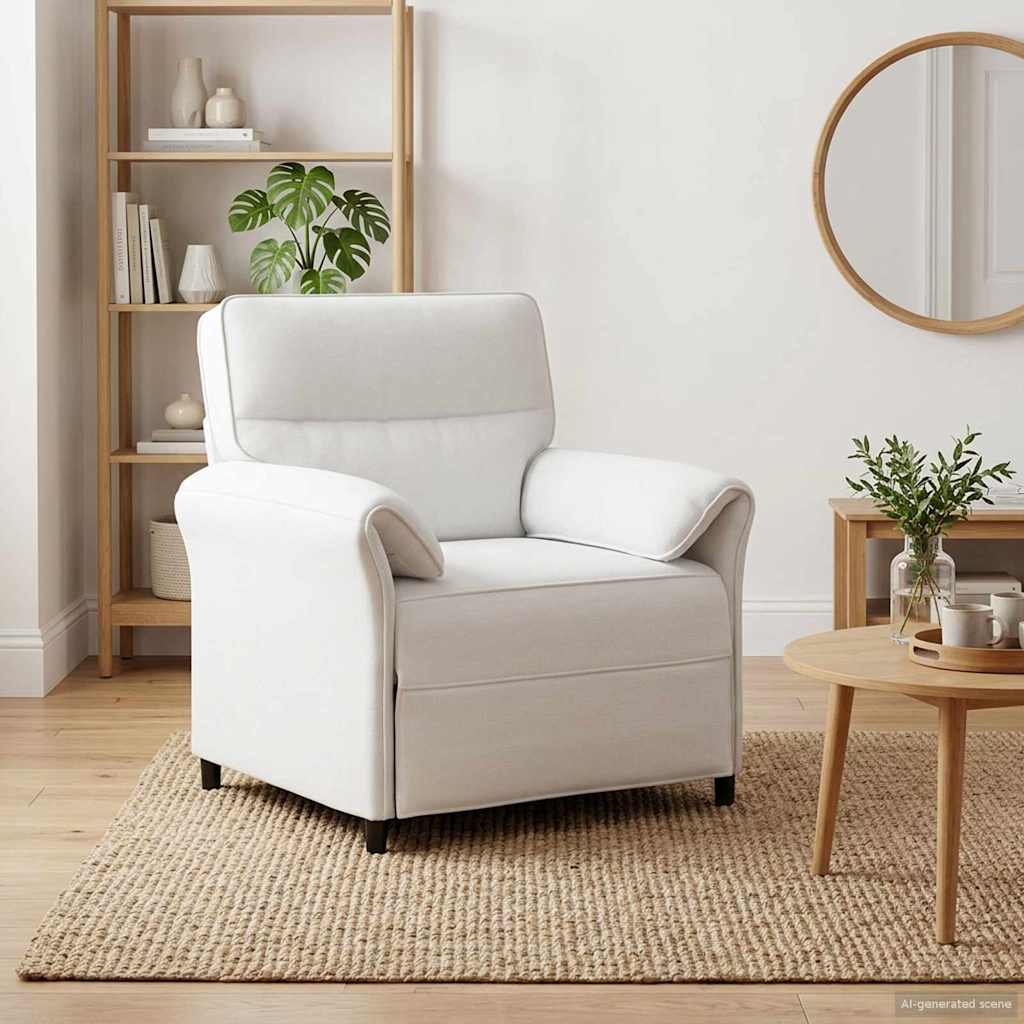Sofa 100% Polyester Metalramme Mdf, Krydsfinér