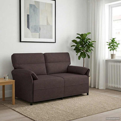 Sofa 100% Polyester Metalramme Mdf, Krydsfinér