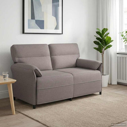 Sofa 100% Polyester Metalramme Mdf, Krydsfinér