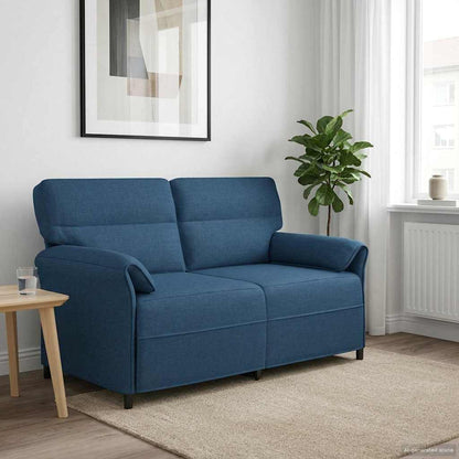 Sofa 100% Polyester Metalramme Mdf, Krydsfinér