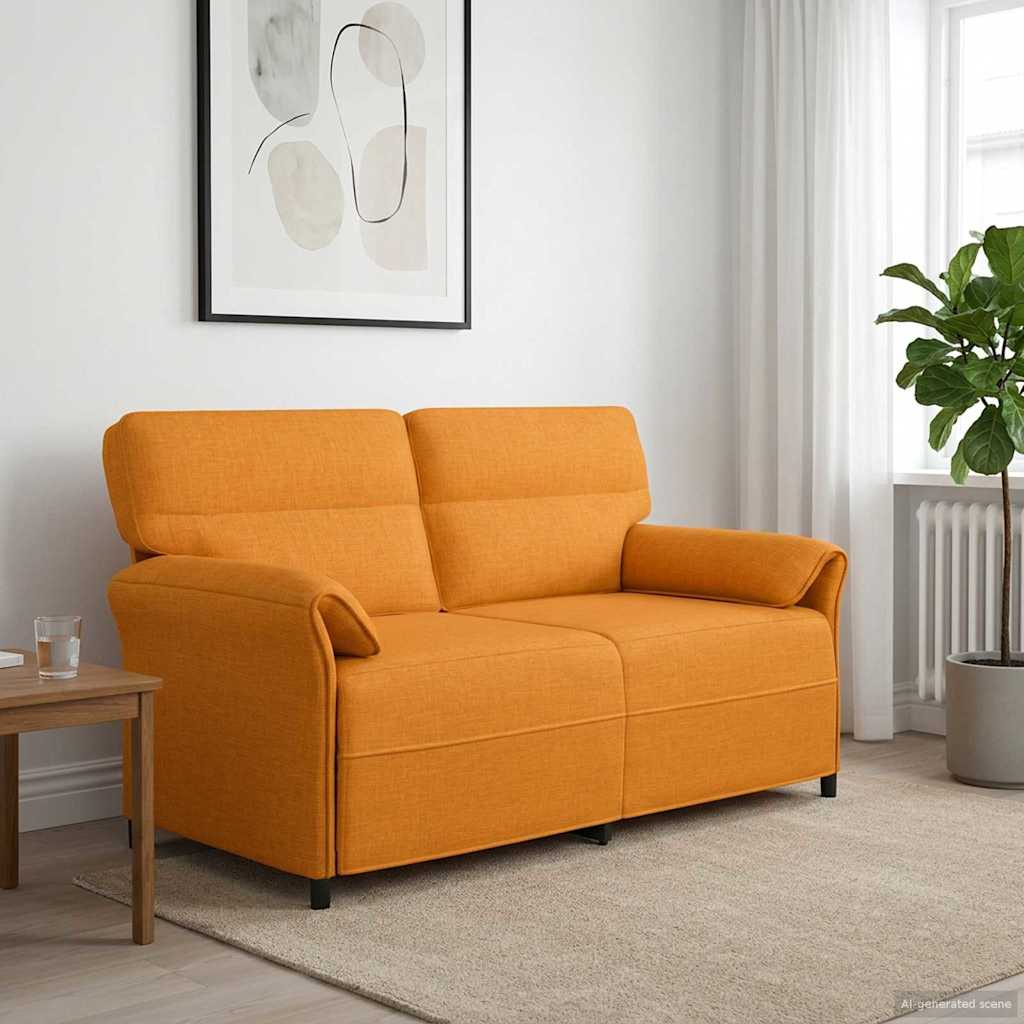 Sofa 100% Polyester Metalramme Mdf, Krydsfinér
