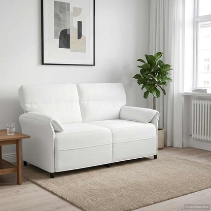 Sofa 100% Polyester Metalramme Mdf, Krydsfinér