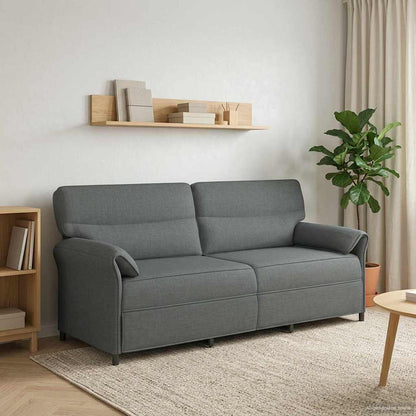 Sofa 100% Polyester Metalramme Mdf, Krydsfinér