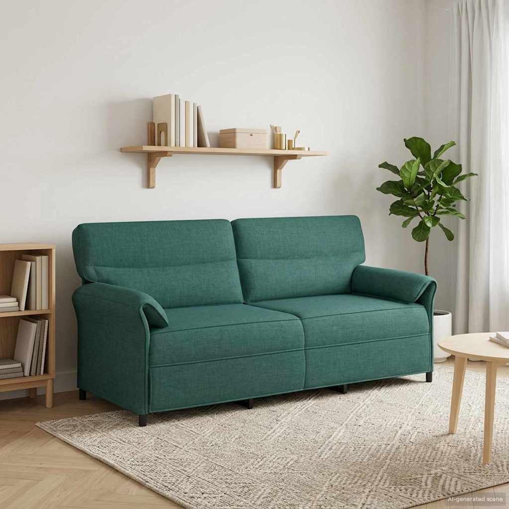 Sofa 100% Polyester Metalramme Mdf, Krydsfinér