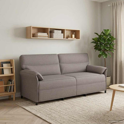 Sofa 100% Polyester Metalramme Mdf, Krydsfinér