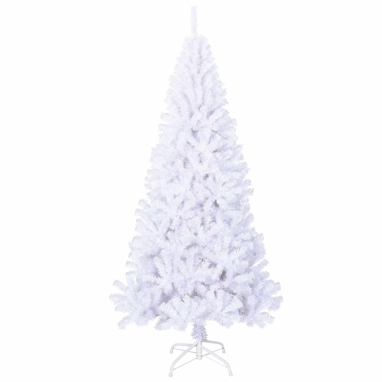 Kunstigt Juletræ Med 300 Led'er Pvc Og Stål - Billede 5