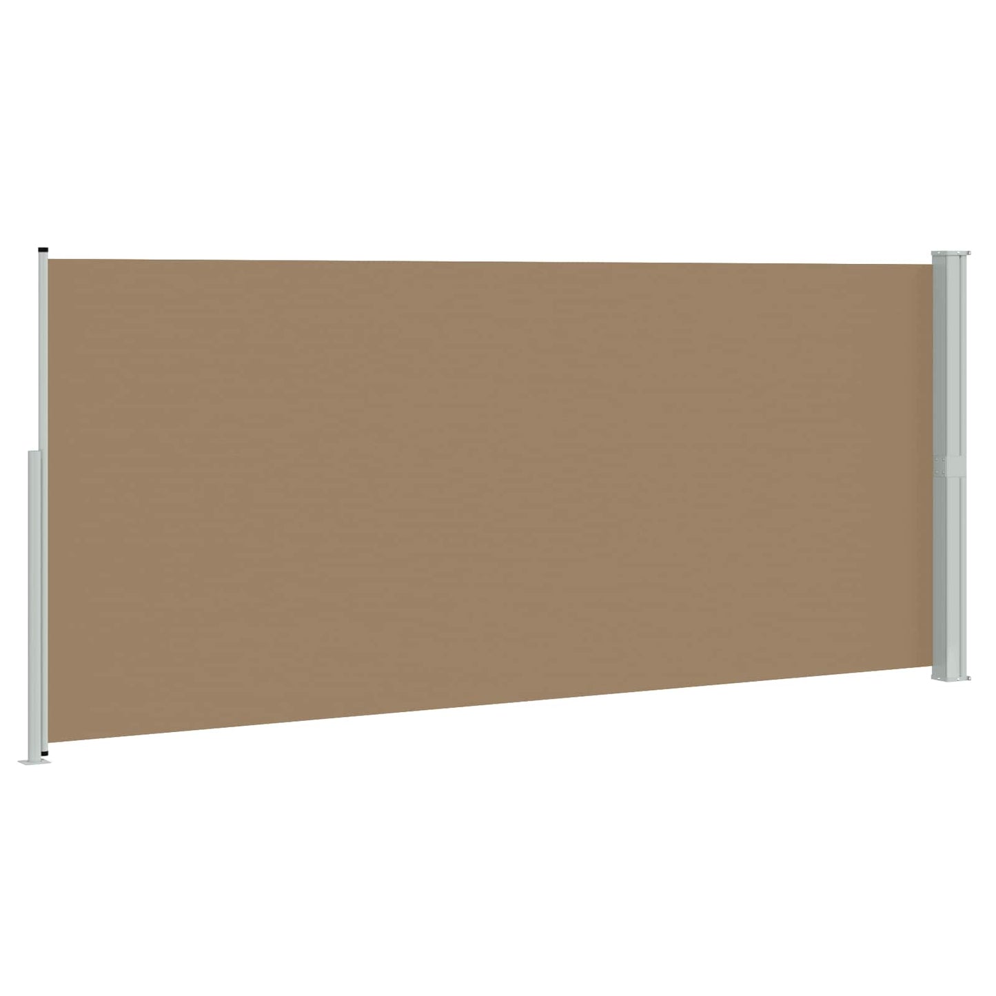 Udtrækkeligt Side-markise 200 X 500 Cm 100% Polyester Jern Stål - Billede 4
