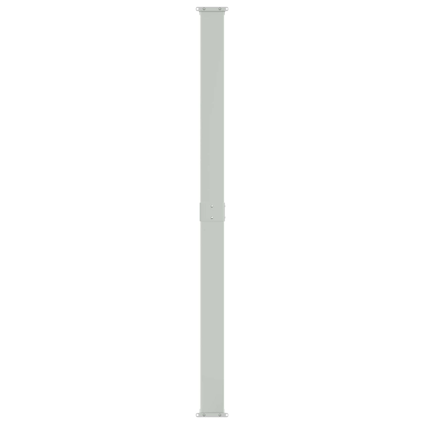 Udtrækkeligt Side-markise 200 X 500 Cm 100% Polyester Jern Stål - Billede 3