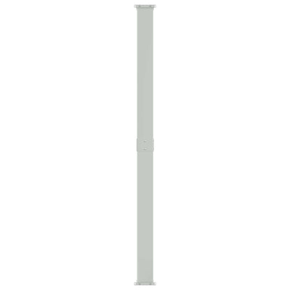 Udtrækkeligt Side-markise 200 X 500 Cm 100% Polyester Jern Stål - Billede 3