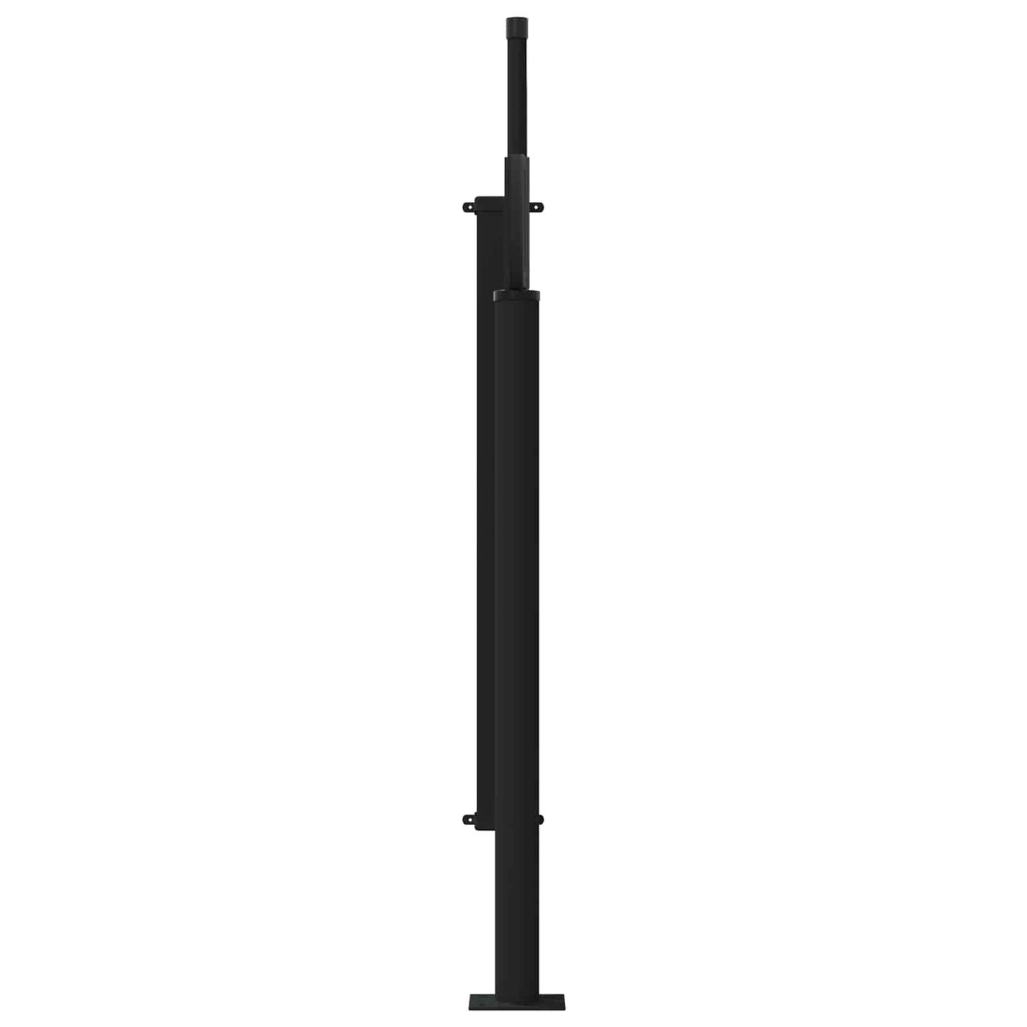 Udtrækkeligt Side-markise Sandfarvet 500 X 100 Cm Polyester - Billede 3