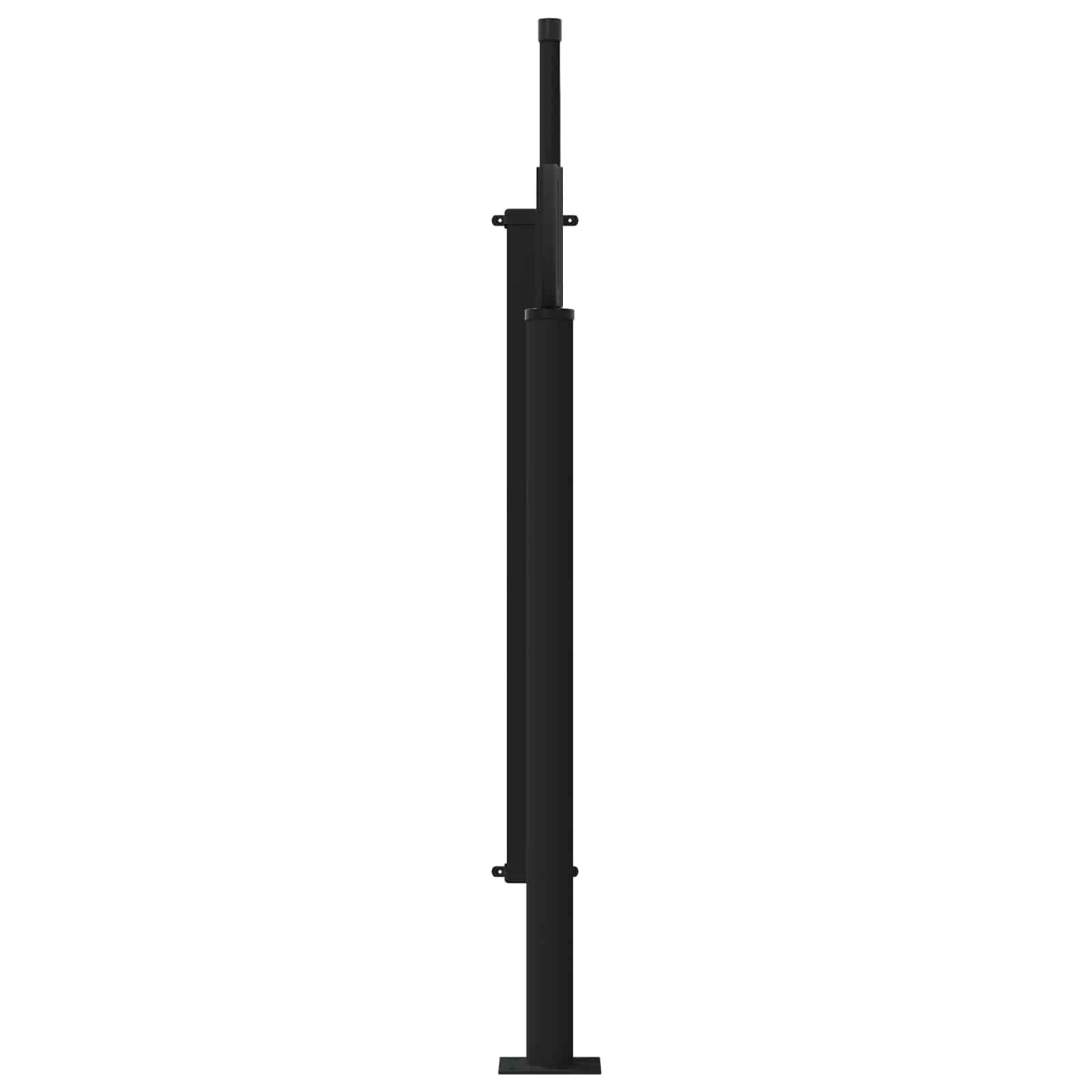 Udtrækkeligt Side-markise Sandfarvet 500 X 100 Cm Polyester - Billede 3
