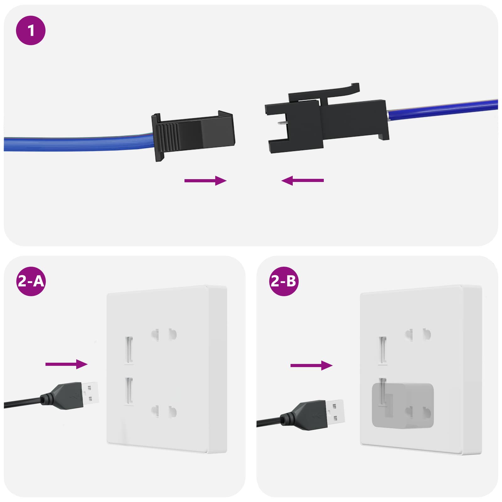 Led Strip 2 Dele Og Gennemsigtig 2500 Mm Kobber Og Plastik - Billede 10