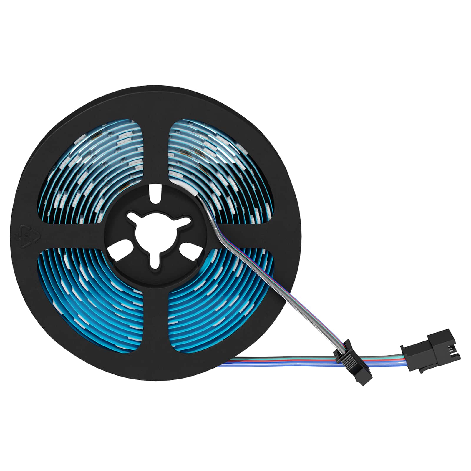 Led Strip 2 Dele Og Gennemsigtig 2500 Mm Kobber Og Plastik - Billede 3