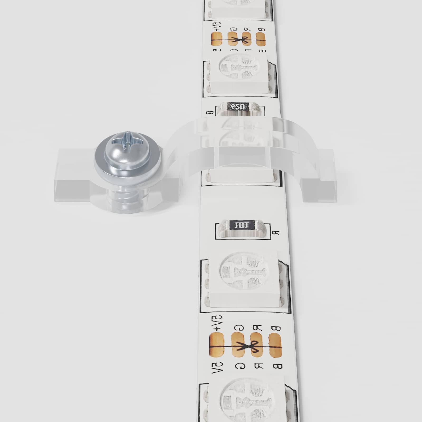 Led Strip 2 Dele Og Gennemsigtig 2500 Mm Kobber Og Plastik - Billede 6