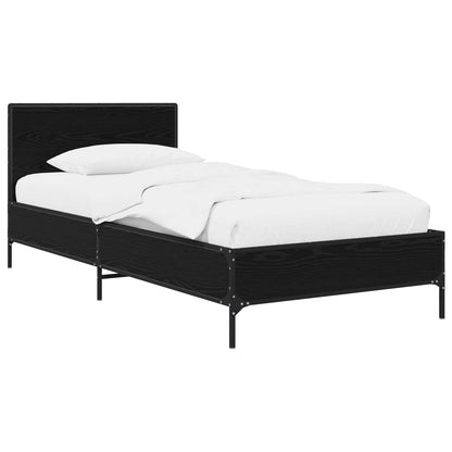 Sengestel Med Hovedgærde 80 X 200 Cm Konstrueret Træ