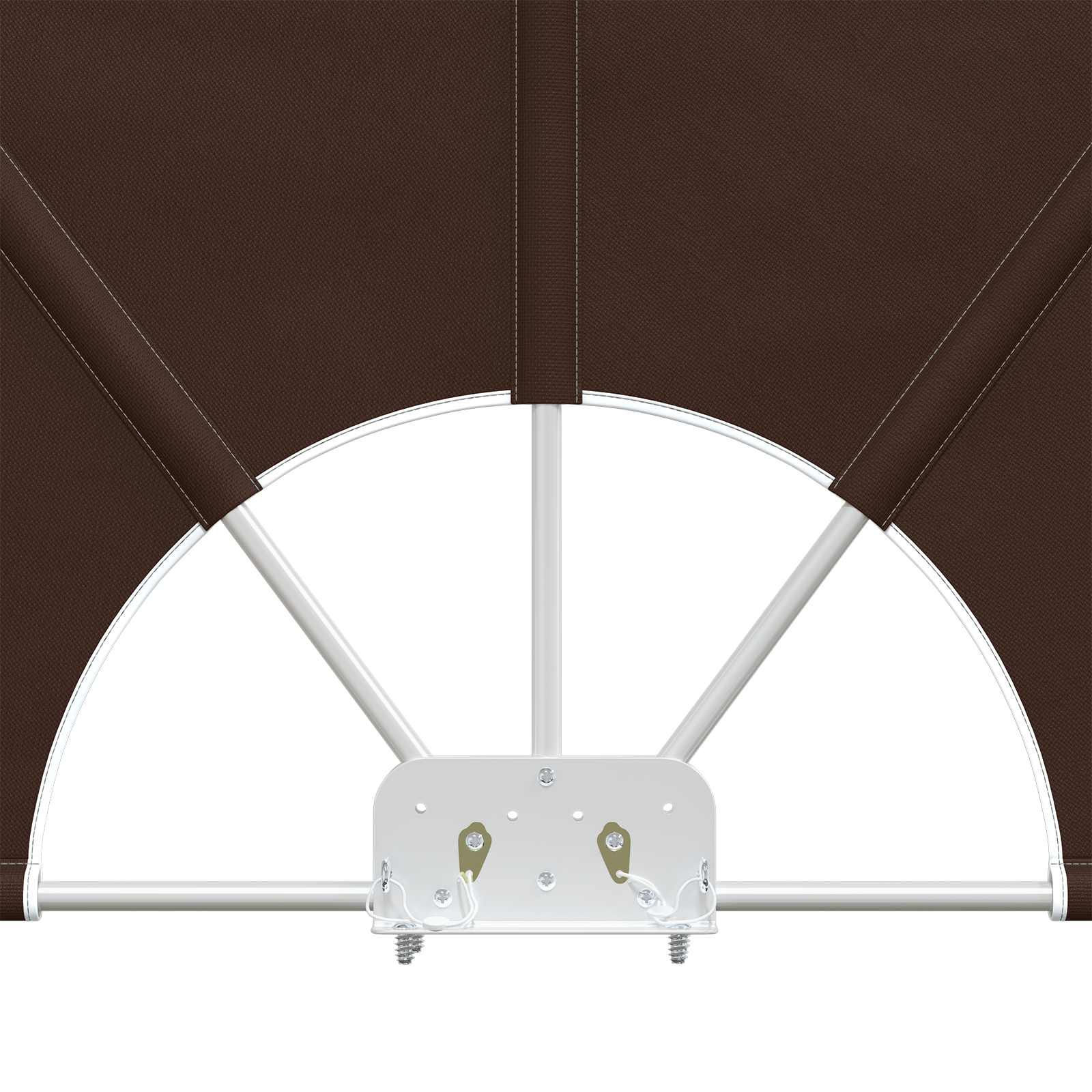 Balkon Afskærmning 240 X 160 Cm Polyester Rektangulær - Billede 4