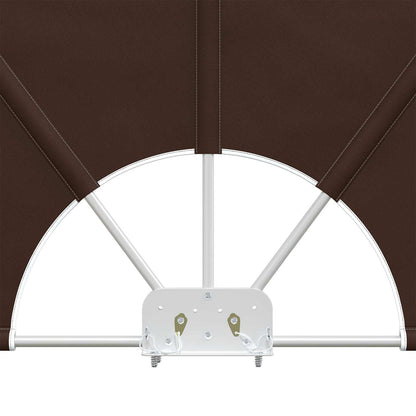 Balkon Afskærmning 240 X 160 Cm Polyester Rektangulær - Billede 4